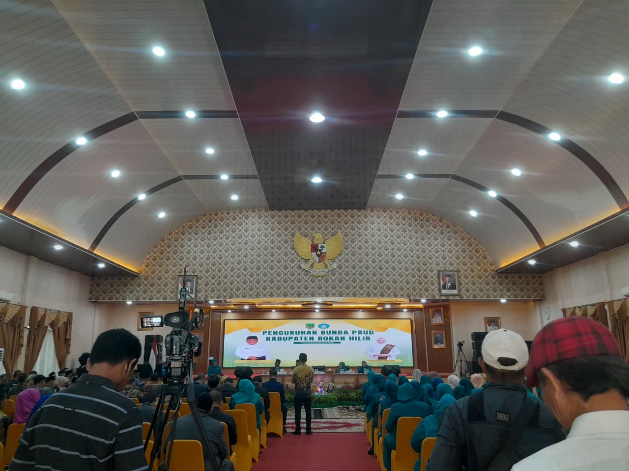 Pelantikan TP PKK Rokan Hilir Berlangsung Khidmat, Henny Sasmita Wahid Tekankan Peran Strategis Perempuan